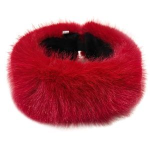 Faux Fur Headband For Women Warm Winter Earmuff Gift For Her Ski Outdoor Ear🥺